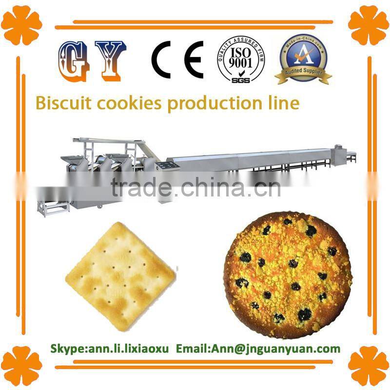 2014 new high effciency hard and soft biscuit making machine