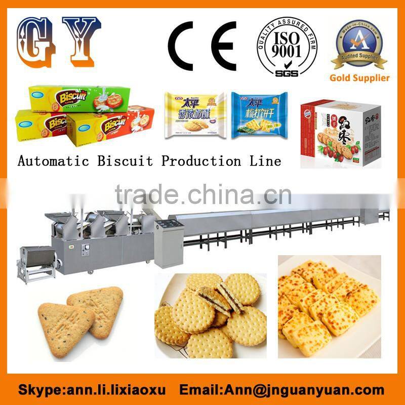 2014 new high effciency hard and soft biscuit making machine