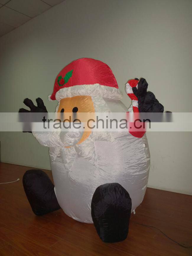 DJ-XT-66 inflatable best made toys christmas santa claus fat chubby hug doll