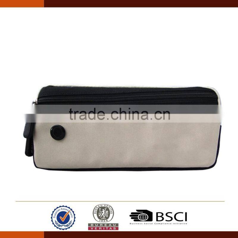 colorful 600D multi pocket pencil case with zipper