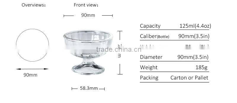 Ice cream cups 4oz Classic Hand-Cut yogurt ice cream cups