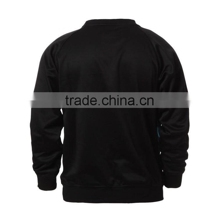 customized black sport tracksuit sport sweater pants