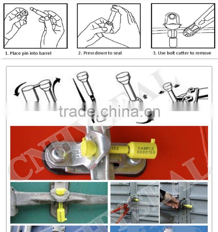 CH101 ISO17712 CTPAT tamper proof container bolt seal