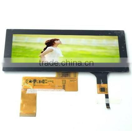CTP 6.5 inch TFT standard size LCD touch module with PCAP