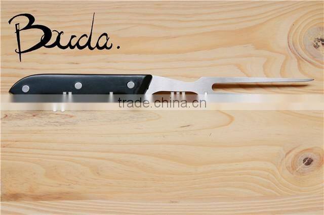 11pcs Household stainless steel kitchen knife set with wooden board BD-KS561