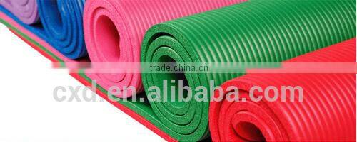TH012 Manufacturers supply Good quality 8mm NBR yoga mat 0.8cm*W61cm*L173cm