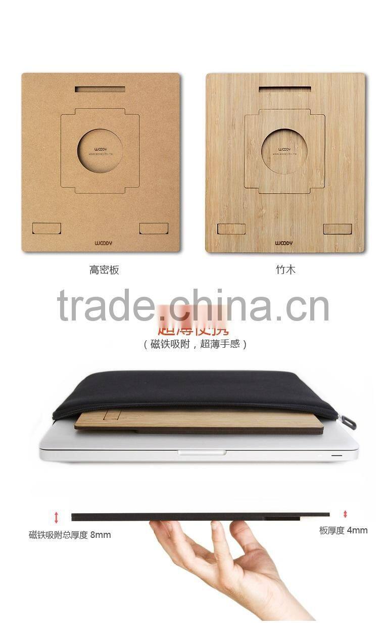 High Density Wood Board Stand for Apple Macbook Laptops