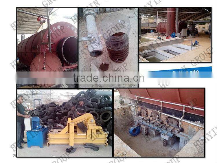 Install in Greece Scrap Plastic pyrolysis to diesel plant