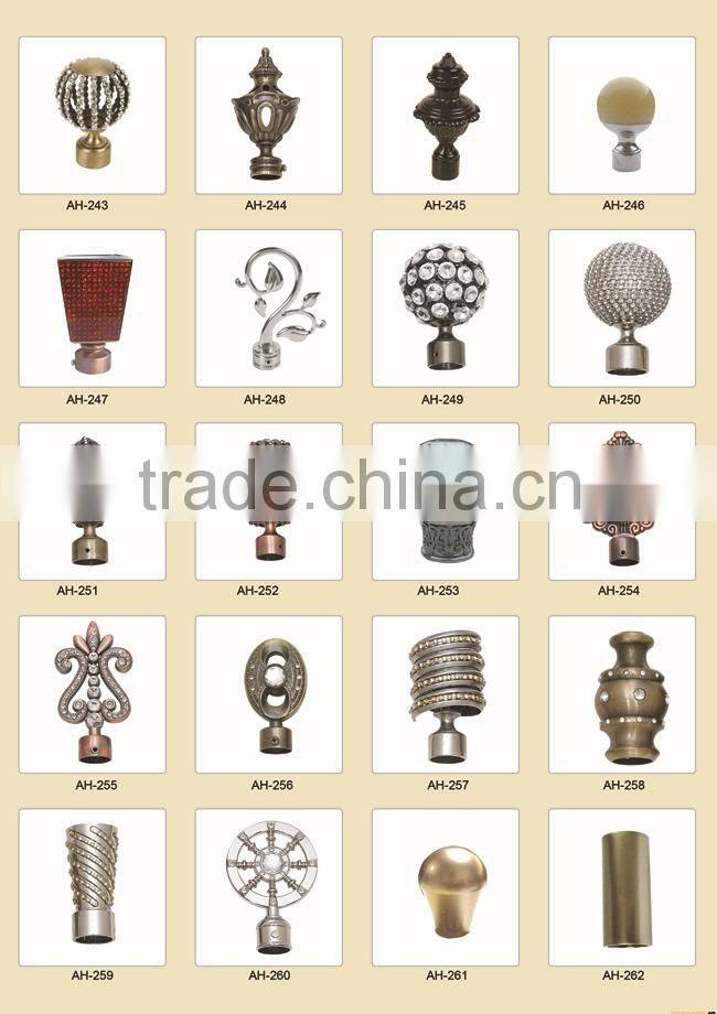 New style hot sales spherical curtain finials