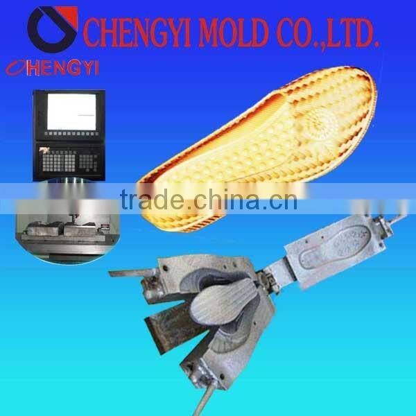 2014 fashion pvc air blowing women shoes mould