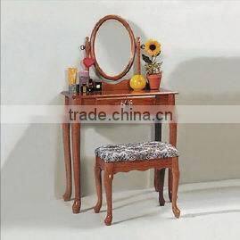 Dressing table with mirrors