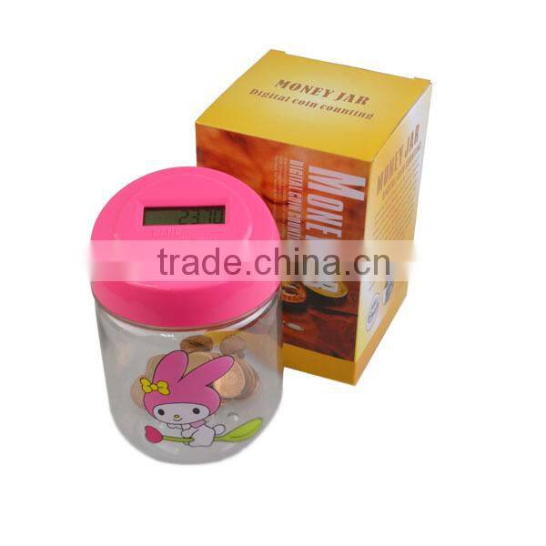 Plastic Digital Money Bank for Kids