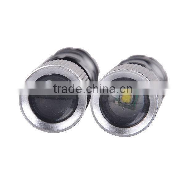 Premium Quality Graded Anti-Sliding Design 240 lm zoomable Mini LED High power Flashight