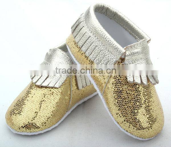 new style leather baby moccasins shoes