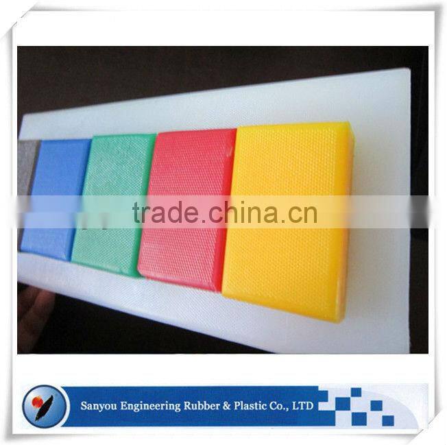 Double colored HDPE textured plastic wall decorative panels