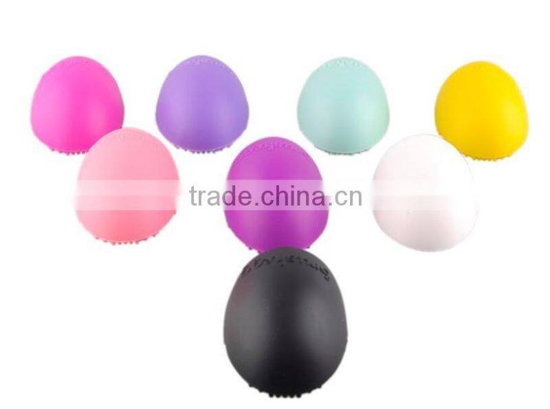 Egg Cleaning Glove MakeUp Washing Brush Scrubber Board Cosmetic Brushegg Cosmetic Brush Egg 7colors brushegg