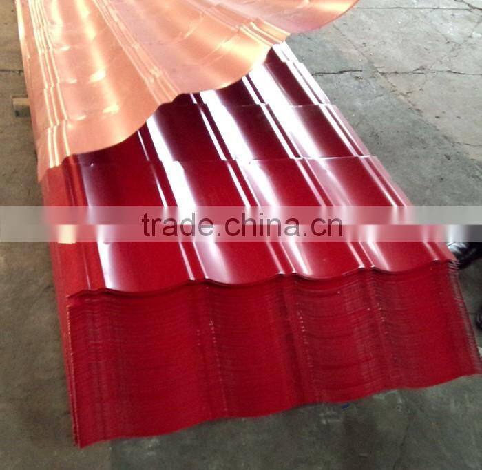Corrugated Steel roofing Sheet for warehouse, living house, prefab house