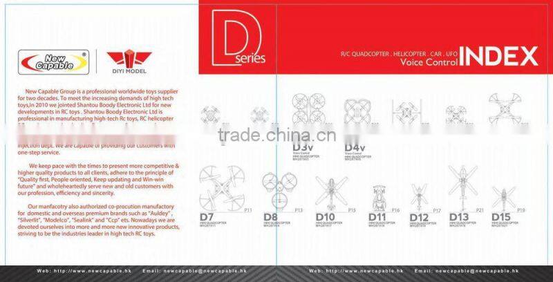 Best quality 2.4G rc quadcopter intruder ufo with camera and flashing light