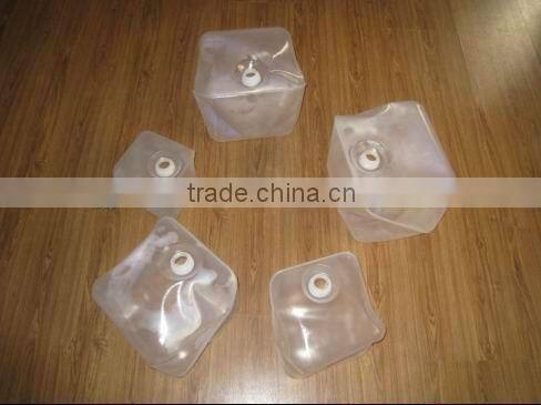 foldable LDPE cubitainer