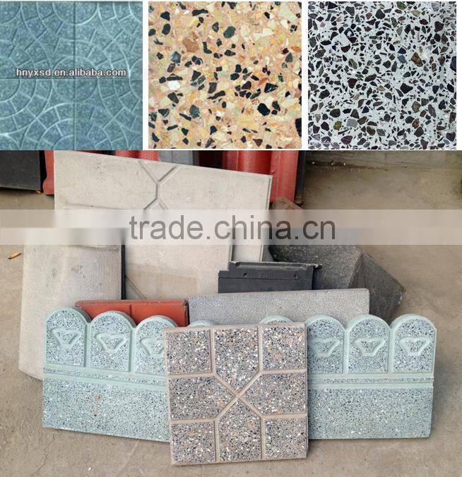 2015 glazed porcelain clay roof tile machine