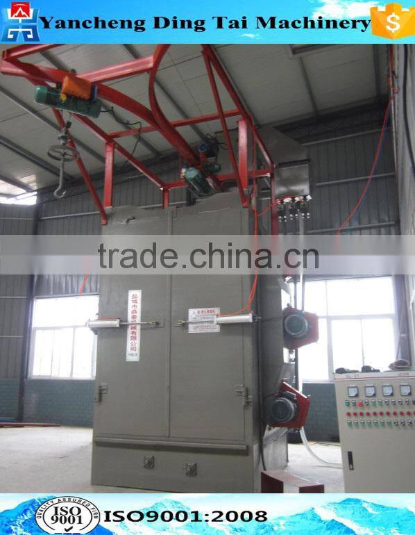 DTQ376 hook type shot blasting machine/shotblasting machine for rust removal