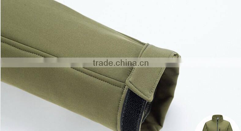 Custom Men Black Waterproof Softshell Climb Jacket