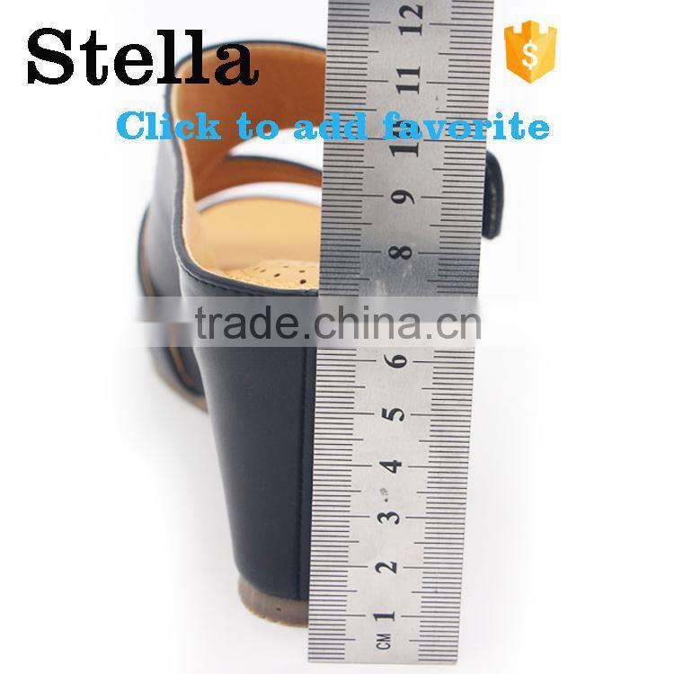 custom China Factory middle heel sneaker mules