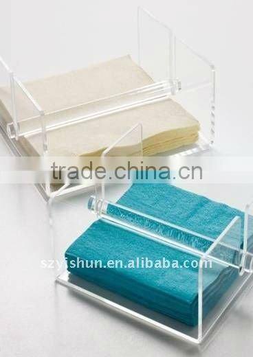 pink color nails Acrylic box without Lid