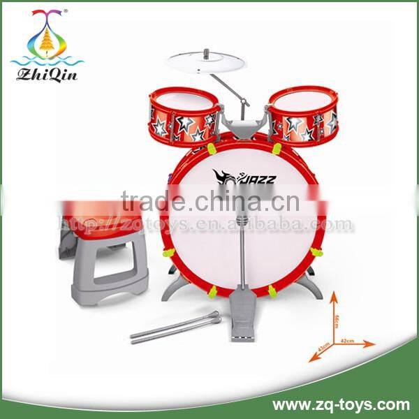 Good quality kids jazz drum set kid drums toys baby music drum toy for wholesales