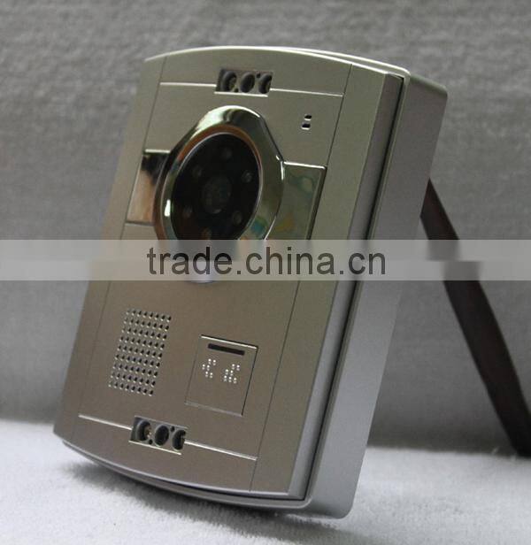 Video door opener 7 inch video door phone system door access control with monitor night version video door phone