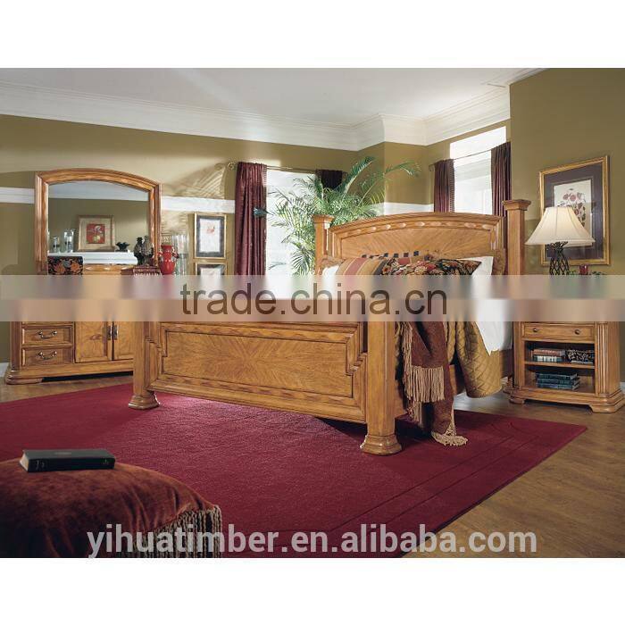 New Classic Cheap Bedroom Furniture Set MDF Bedroom Furniture