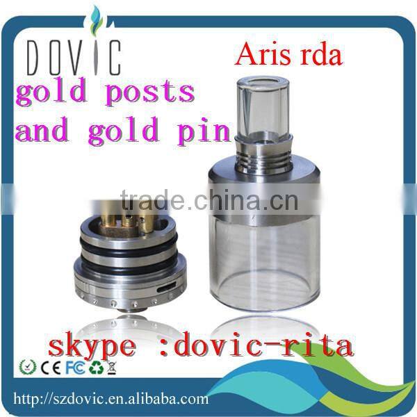 Unique design center post for airflow rda aris rda wholesale glass aris rda