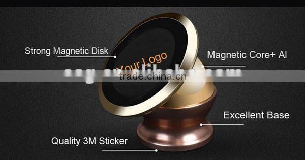 Hot sale 360 degree rotates car mount magnetic car phone holder