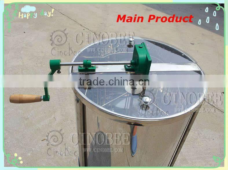 hot-selling for Spain reversible 4 frames stainless steel gate honey extractor machine