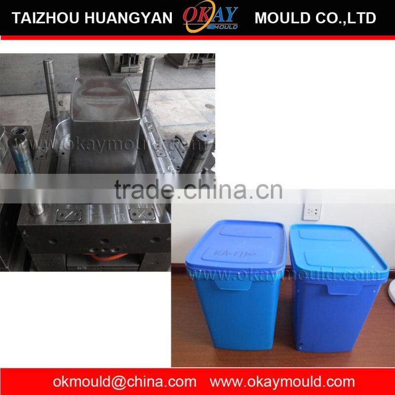 high quality injection plastic paint pail mold