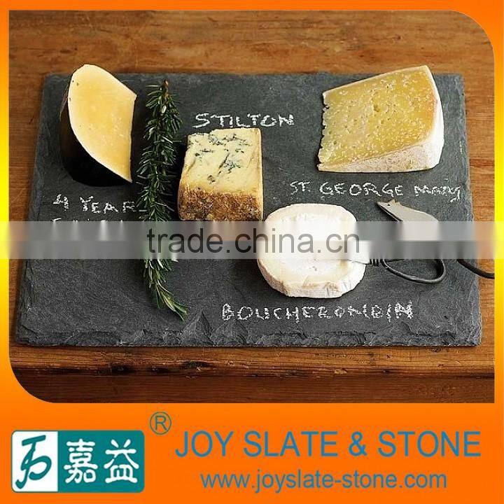 Rectangle slate coasters with drink holder cup mat