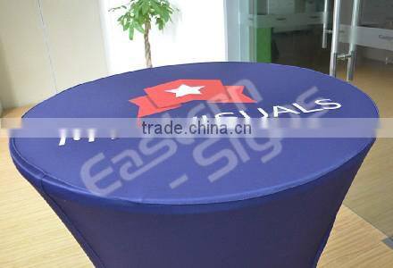 Fancy Round Gathering Table Skirts