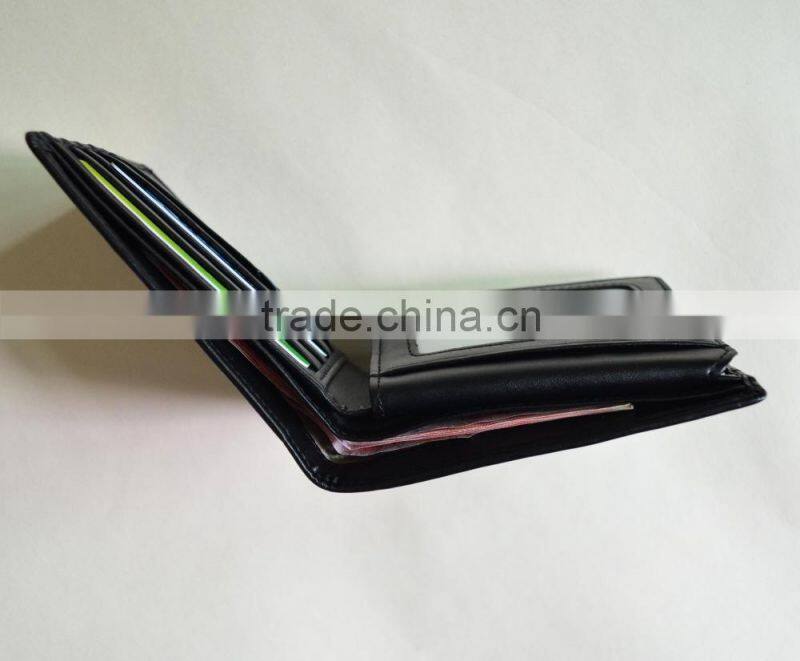 RFID Blocking Leather Wallet for Men