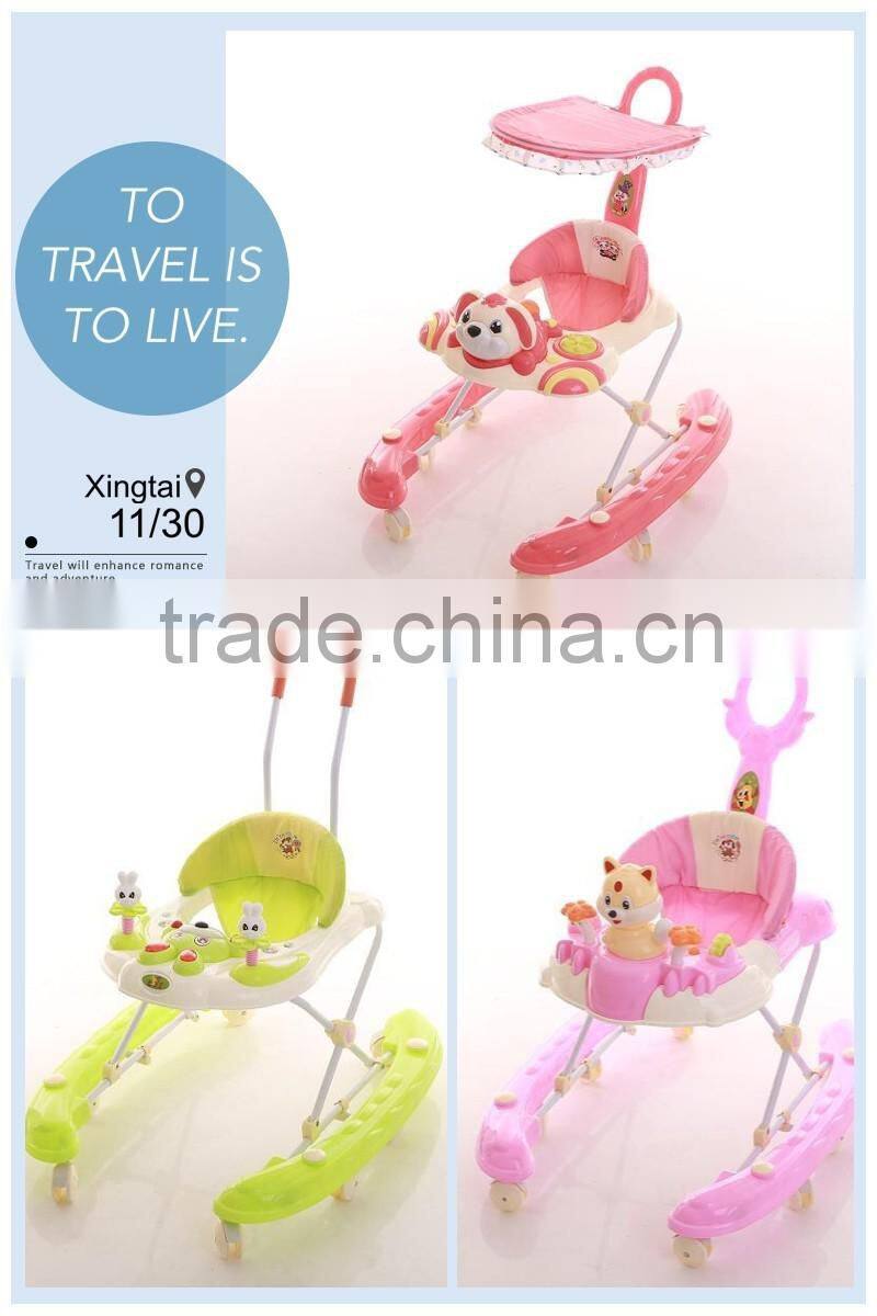 China produced child walker/baby walkers/6 wheels walker for Arabic market