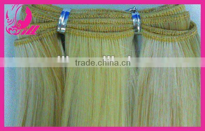 Top Quality Silky Straight Blonde Hair 24 Inch Indian Hair Human Remy Hair Bulk Extenson