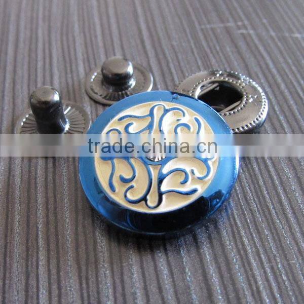 Embossed Metal Snap Button