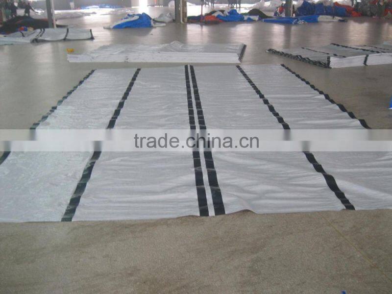 2015 the cheapest PE tarpaulin tent and Rotproof tarpaulin of the UN tent specification