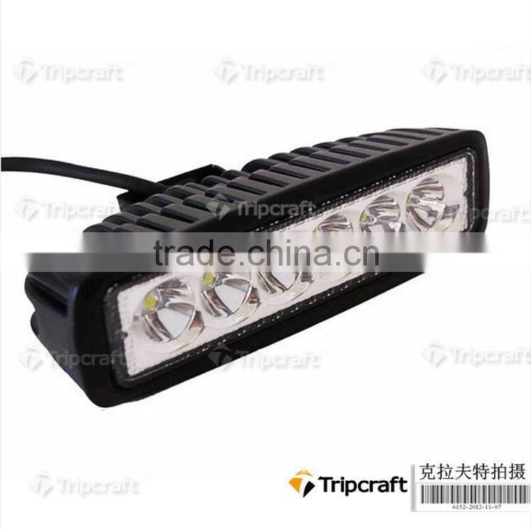 5.5" 15W LED Work Working Driving Light Lamp Bulb Spot Flood Truck SUV ATV Off-Road Car 12v 24v Black White