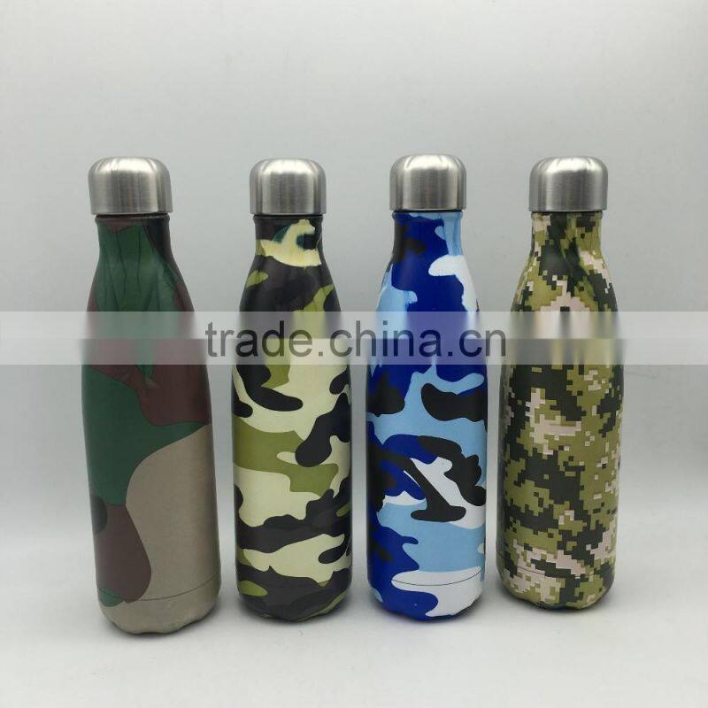 500ml Stainless steel bottle insulated bottle/ vacuum with air transfer