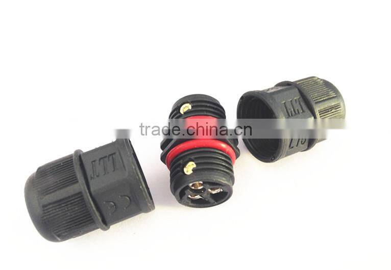 LLT mini power cord screw fixing waterproof cable connector