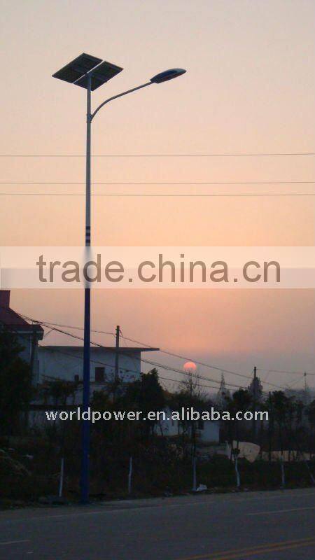 8 Meter Single Arm LED Solar Street Lamps