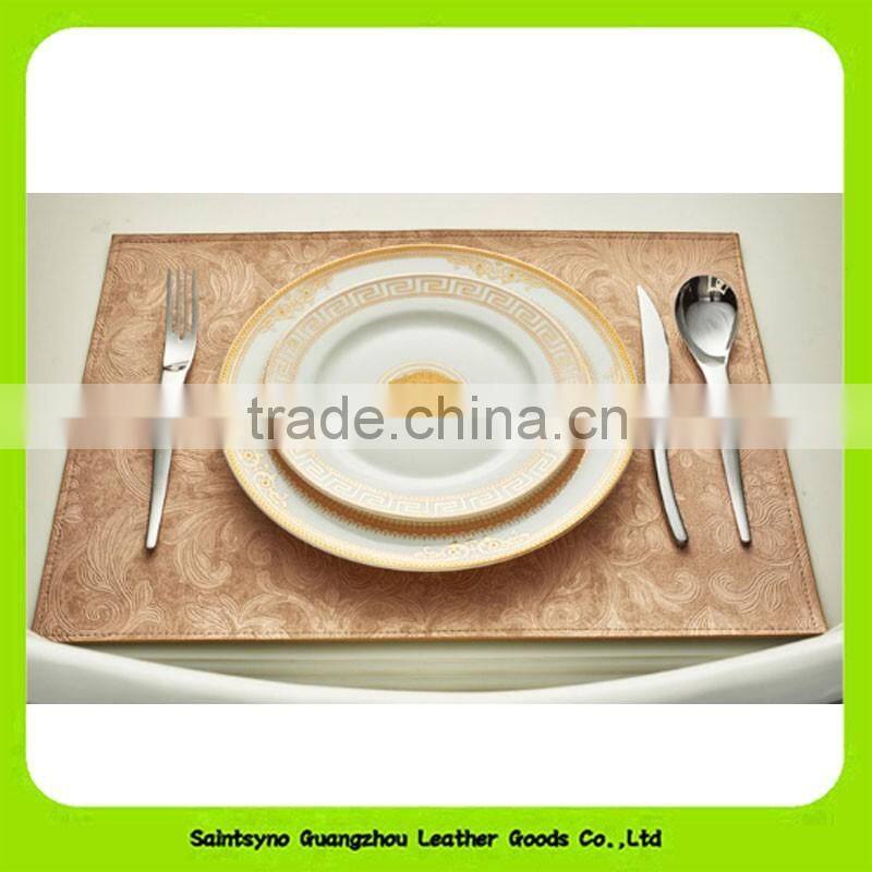 16017 Western Flower Pattern Dish Cushion Coaster Mat Holder Placemat Glass Mug Pad Dish Plate Home Decor Modern