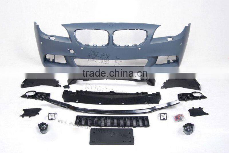 HOT SALE/ For 5 series f10 m-te style 2010-2013 year car up tunning pp bumper set body kit