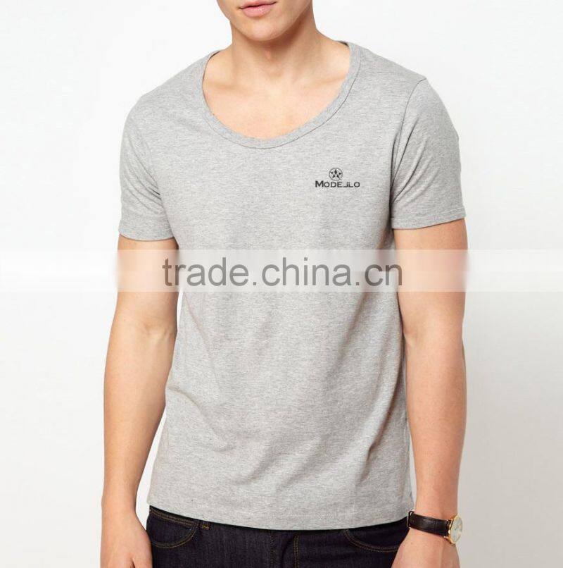 High Quality Scoop Neck T-shirt