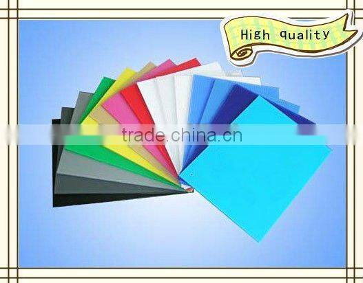 corrugated plastic rolls for floor covering